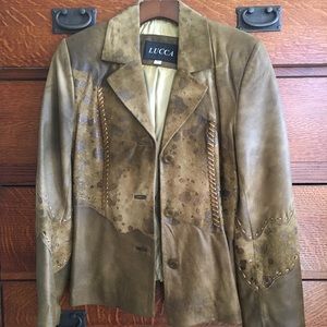 Lucca medium leather jacket